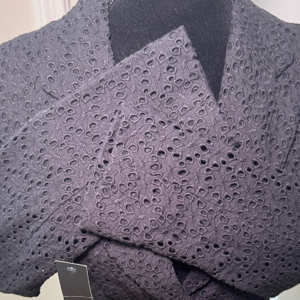 Rafaella Black Textured Women's Blazer Size 8 NWT - Picture 9 of 15
